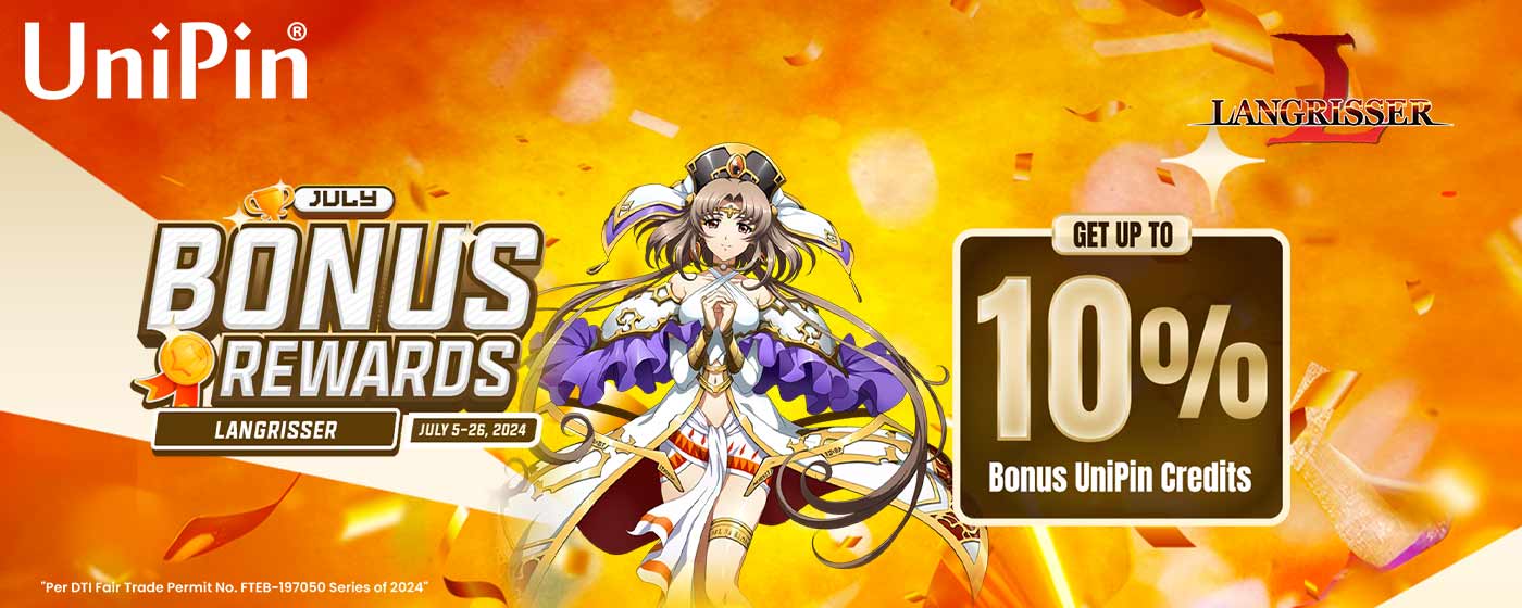 July Bonus Rewards: Langrisser (PH)